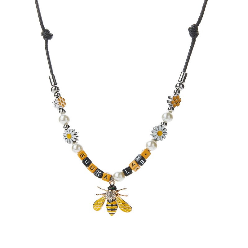 GUUKA 小蜜蜂雏菊项链