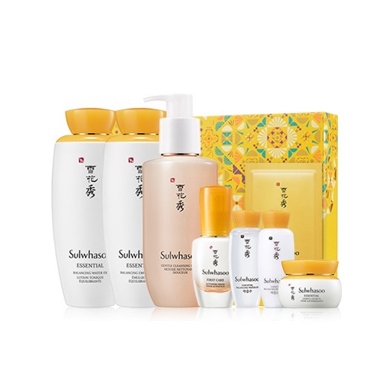 雪花秀 祛黄保湿 护肤套装