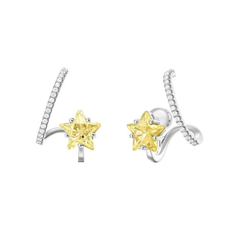 何方珠宝 星星杨桃 耳饰