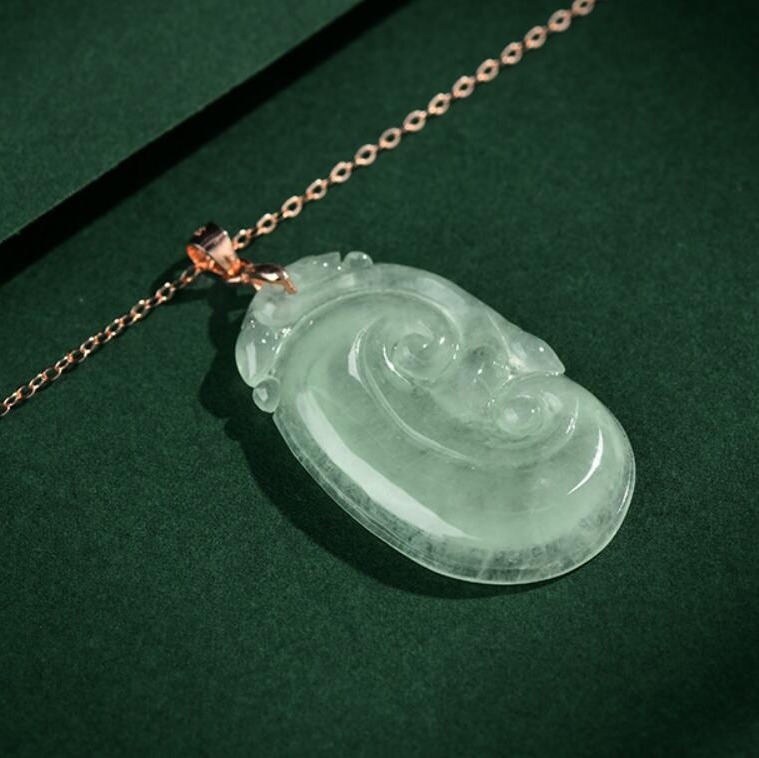 玉和祥缅甸翡翠玉吊坠
