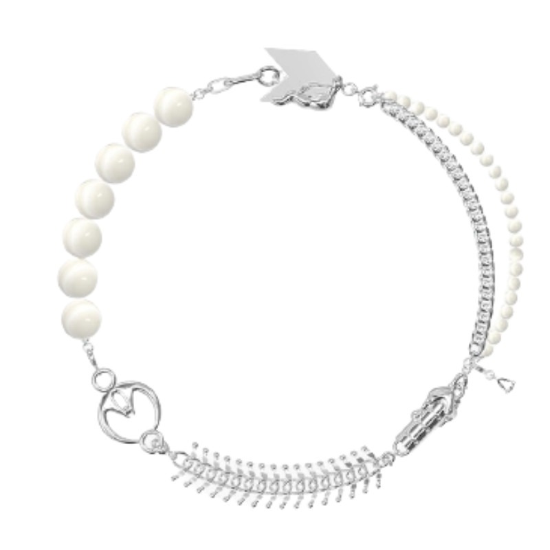 KVK拼接多元素可拆卸锁骨链