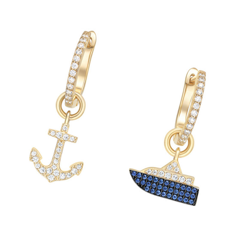 何方珠宝 迷你游轮 耳环