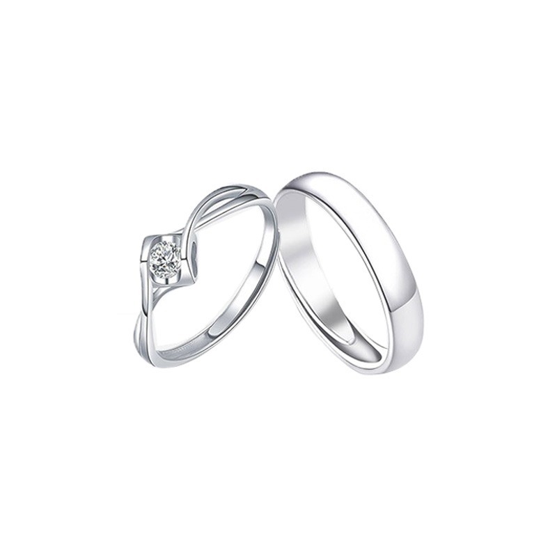 沫兰天使之吻情侣戒指