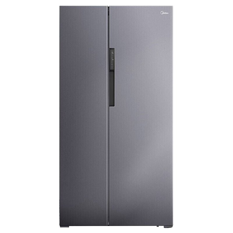 美的 铂金净味对开门冰箱