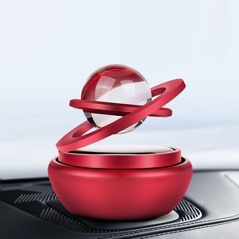 华饰 双环悬浮汽车摆件