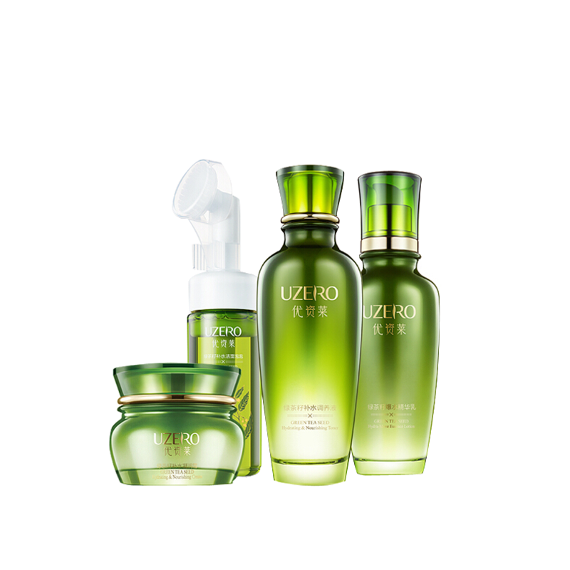 优资莱 绿茶籽水乳套装