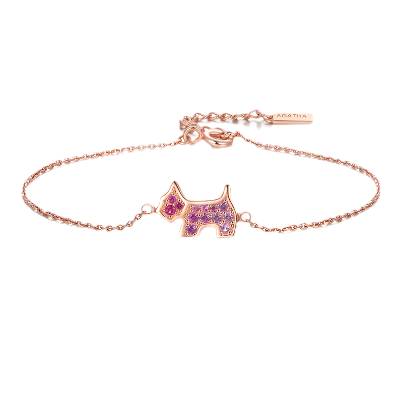 瑷嘉莎 小狗手链