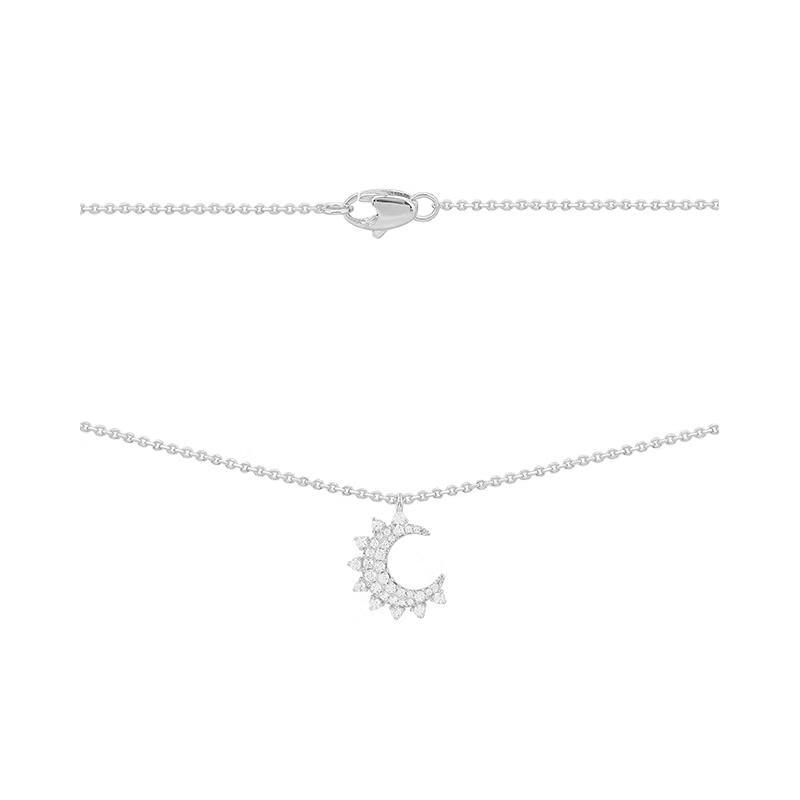 AM 小月亮 项链