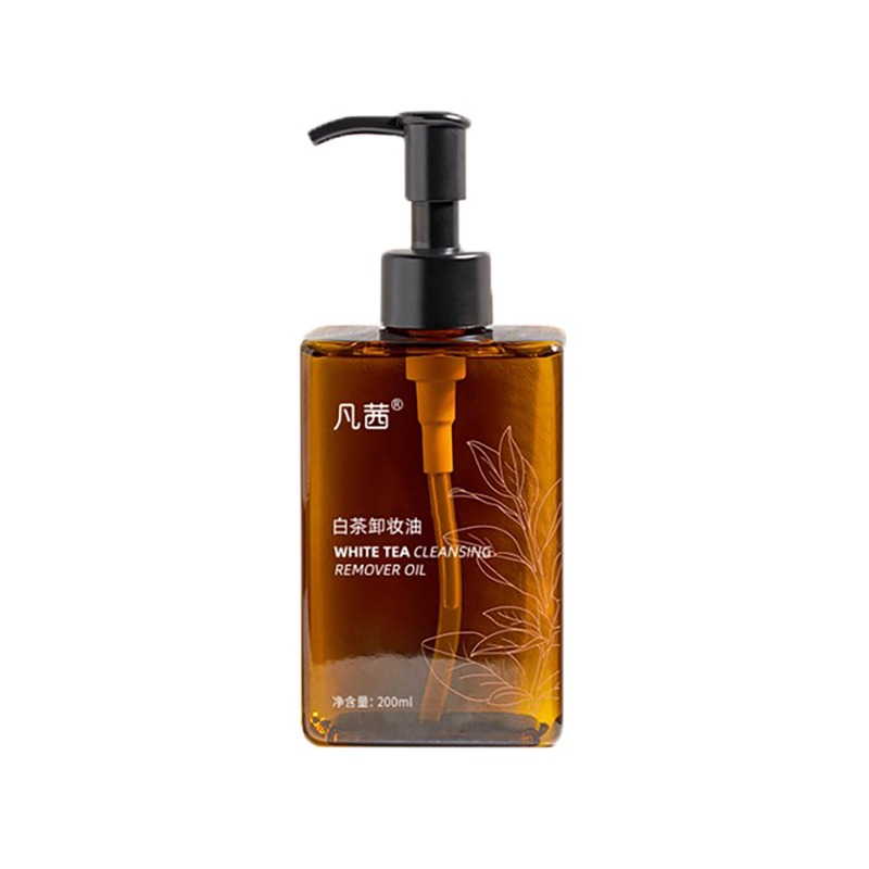 凡茜温和清洁白茶小方瓶卸妆油
