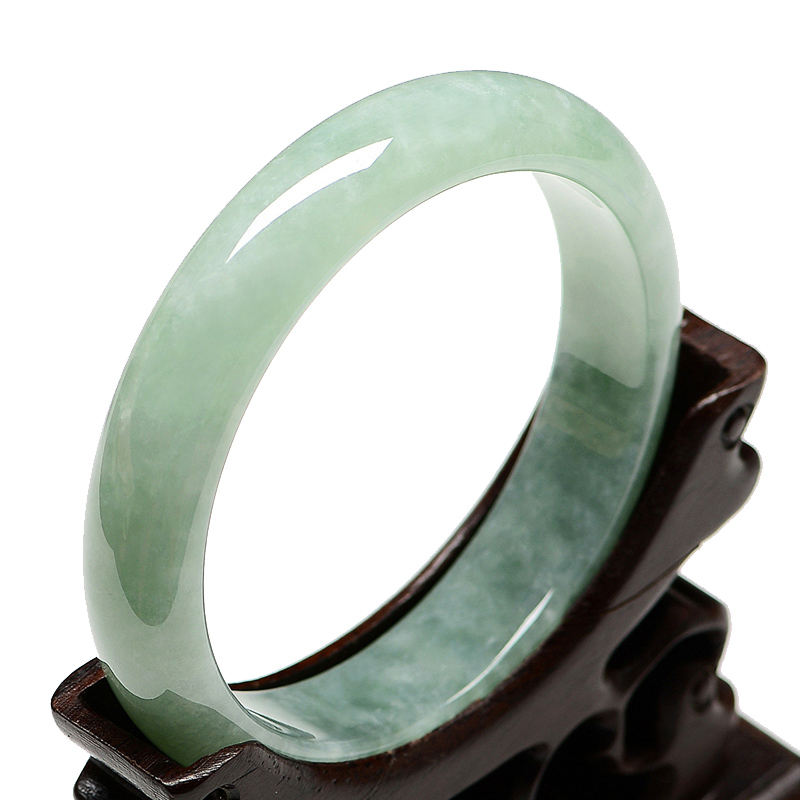 东方雅翠 冰糯种 翡翠手镯