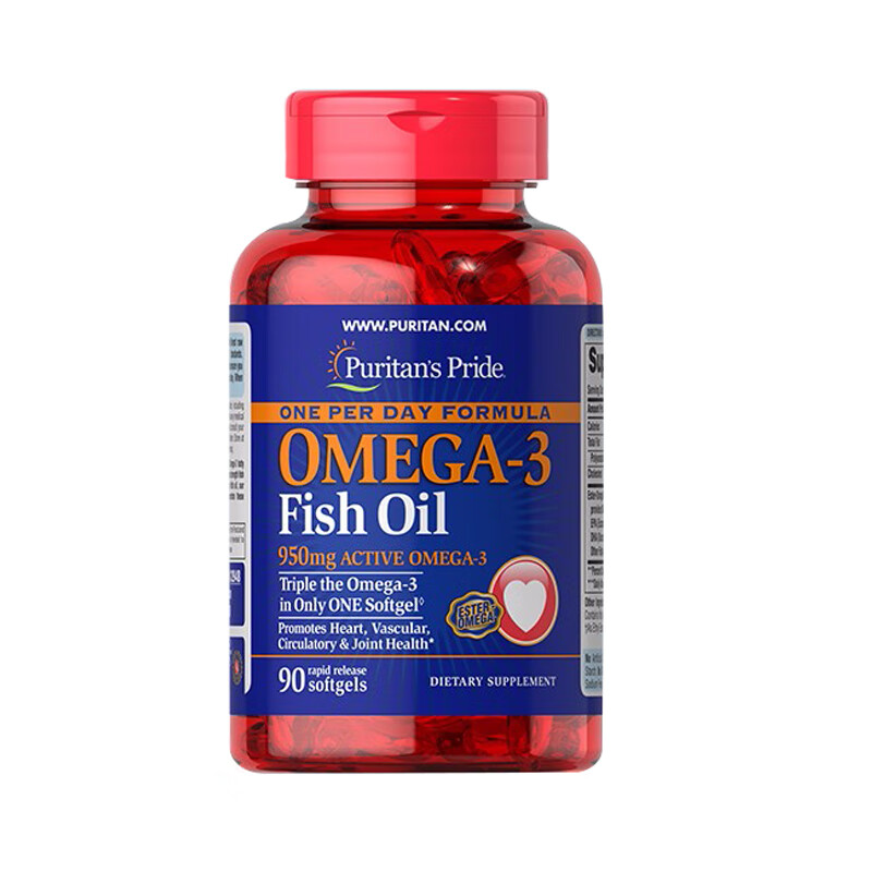 普丽普莱 美国进口鱼油软胶囊