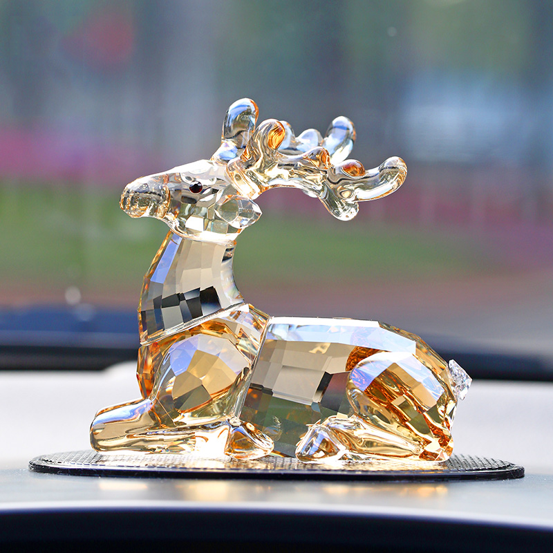 都爵族 水晶鹿 汽车摆件