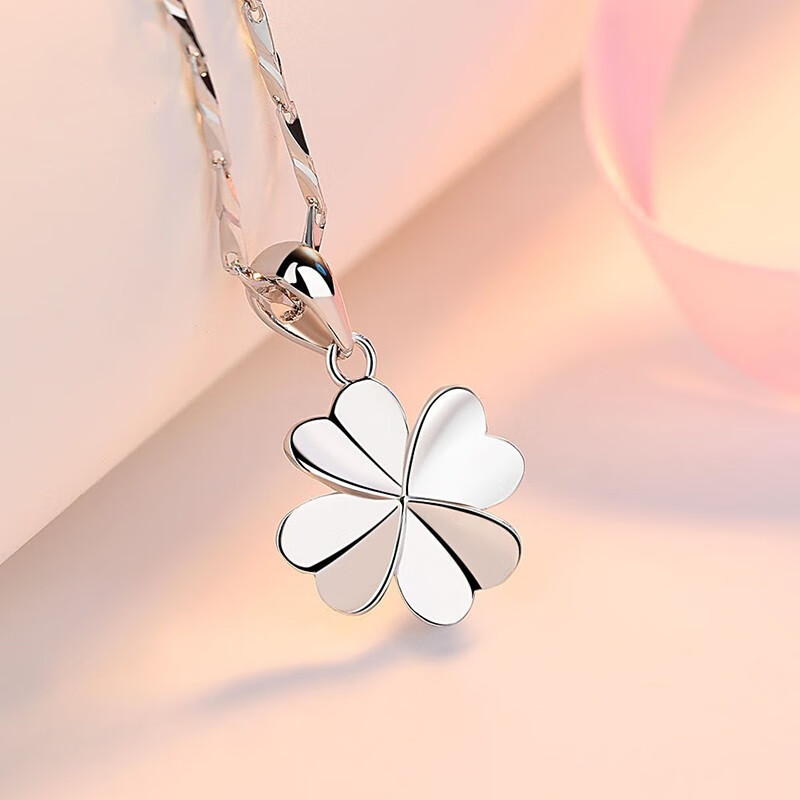 圣雅罗 简单车花项链