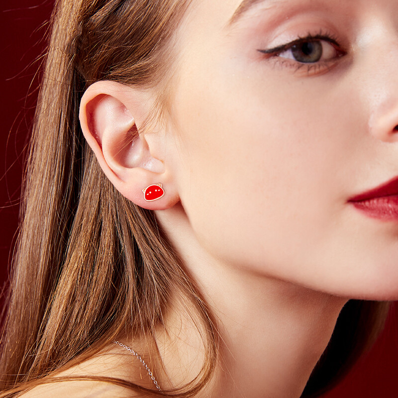 卡蒂罗 感温变色时尚耳饰