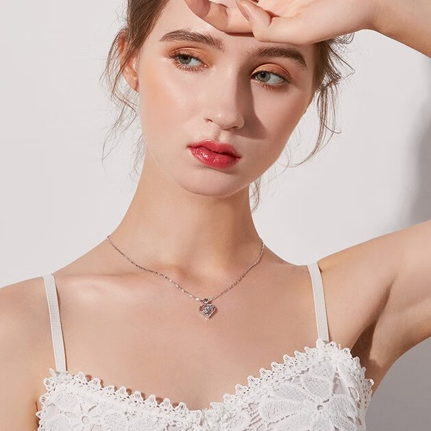 圣雅罗 999锁骨项链