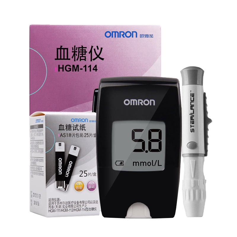 欧姆龙 5秒出值血糖仪