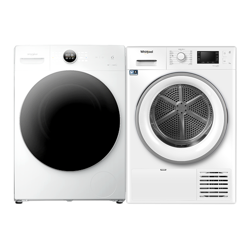 惠而浦 蒸汽除皱洗烘套装