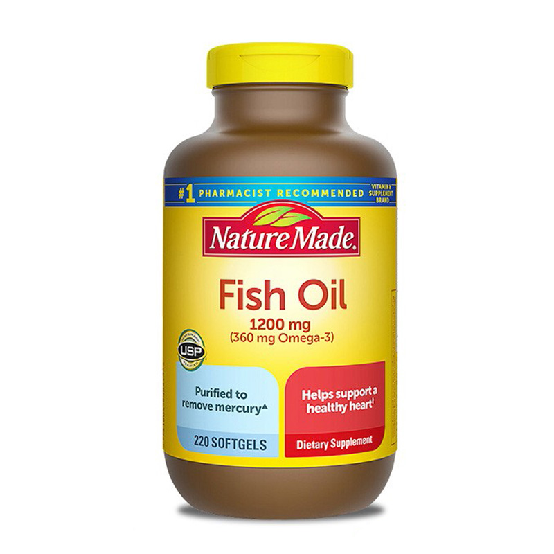 自然制造 升级包装鱼油胶囊