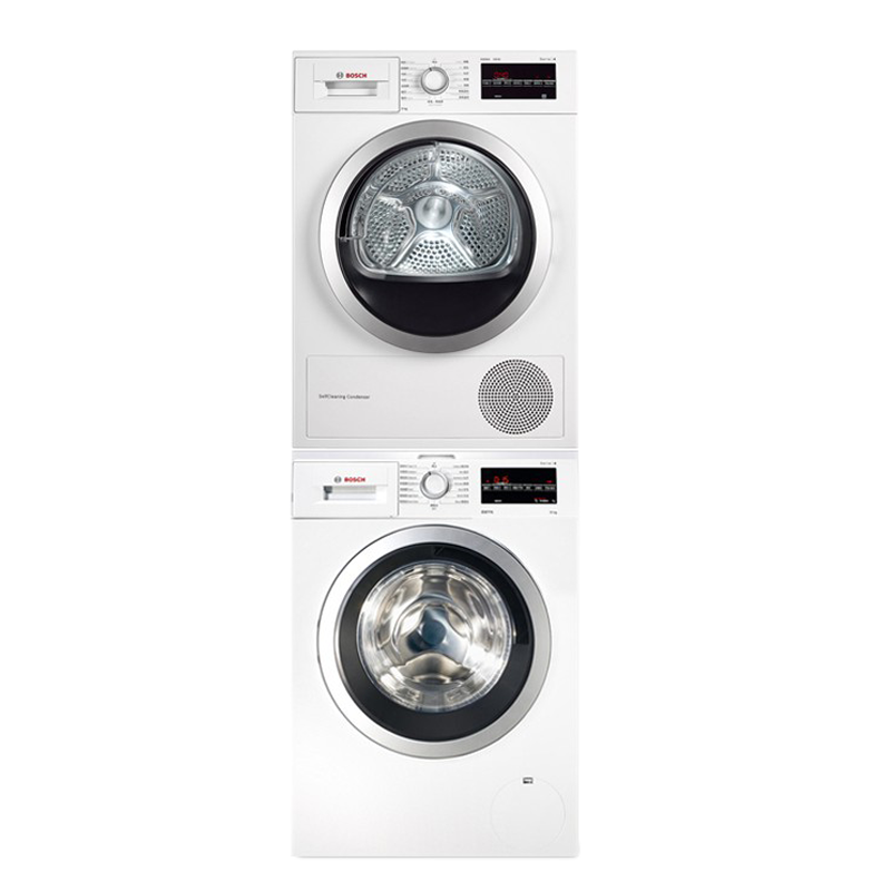 博世 大容量双效除菌洗烘套装