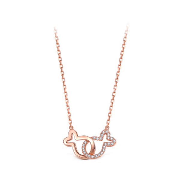 T400 小丑鱼纯银项链