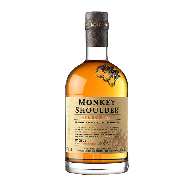 三只猴子 口感层次丰富威士忌