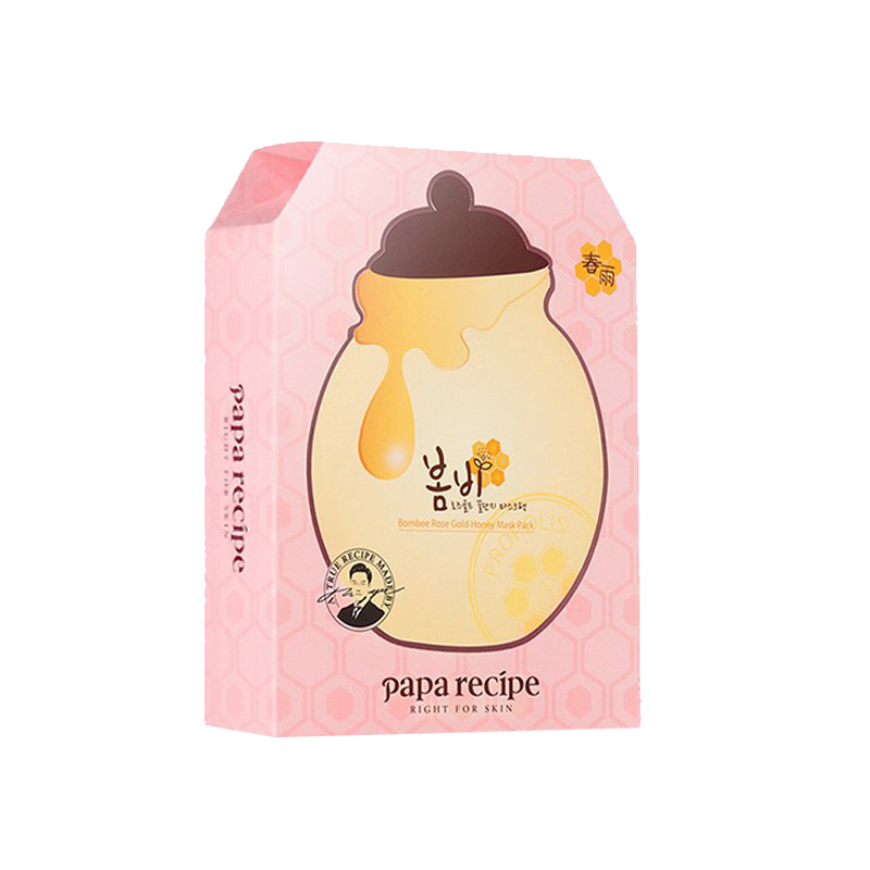 春雨 玫瑰黄金蜂蜜补水保湿面膜