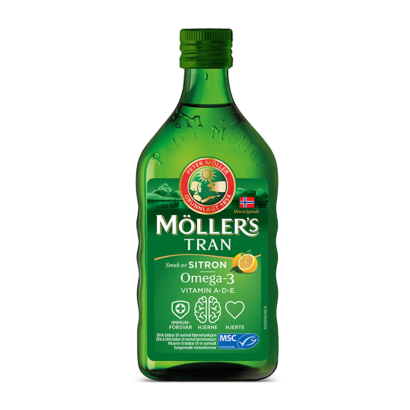 沐乐思 柠檬味鳕鱼肝油口服液