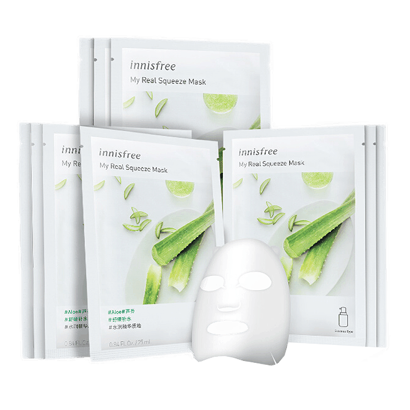 悦诗风吟 悦享鲜萃芦荟面膜