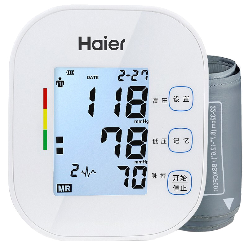海尔 智能加压血压计