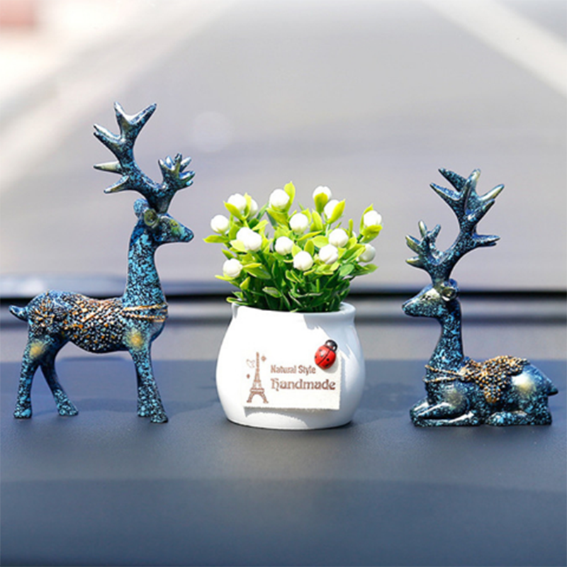 华饰 鎏金喷漆工艺摆件