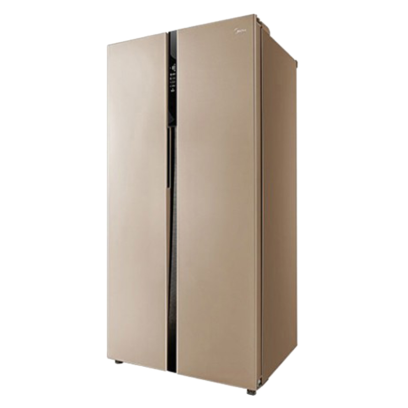 美的 一级能效对开门冰箱