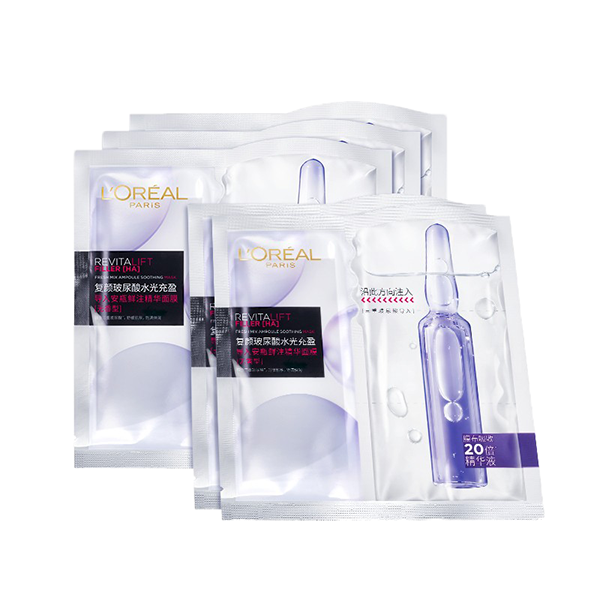 欧莱雅 复颜玻尿酸面膜