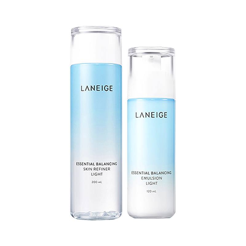 兰芝 水衡清盈水乳护肤套装