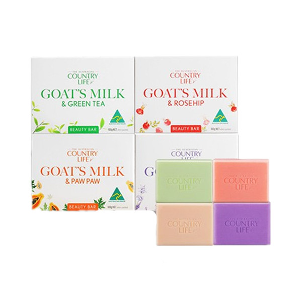 乡间生活四种香型套装香皂