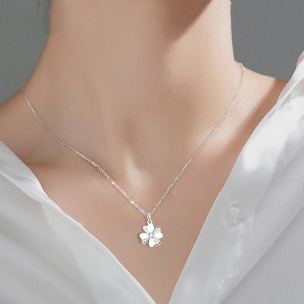 唯一 时尚999足银项链