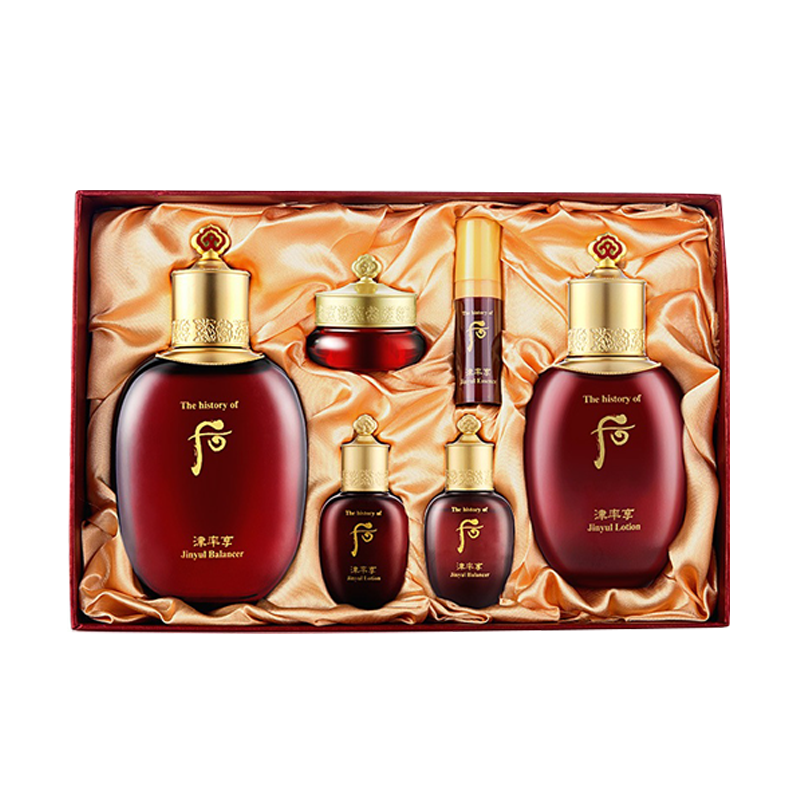 后 津率享红华凝香平颜护肤套装