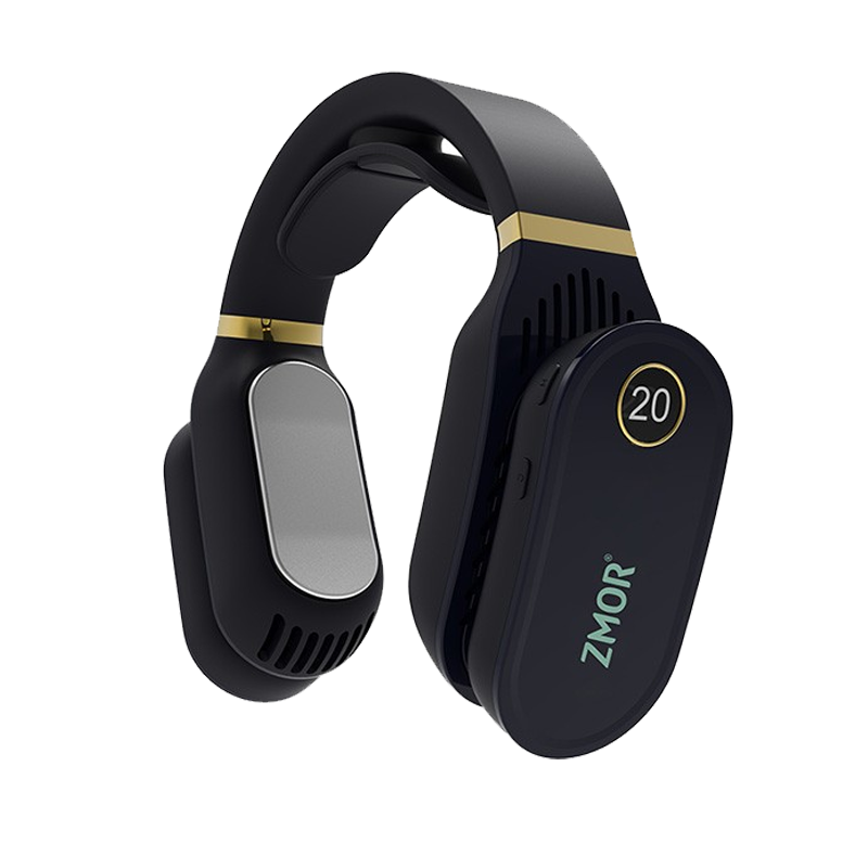 择享 幸运珠光白挂脖风扇