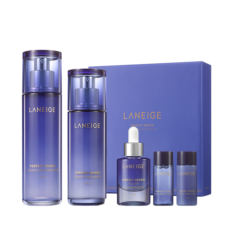 兰芝 水润Q弹护肤套装