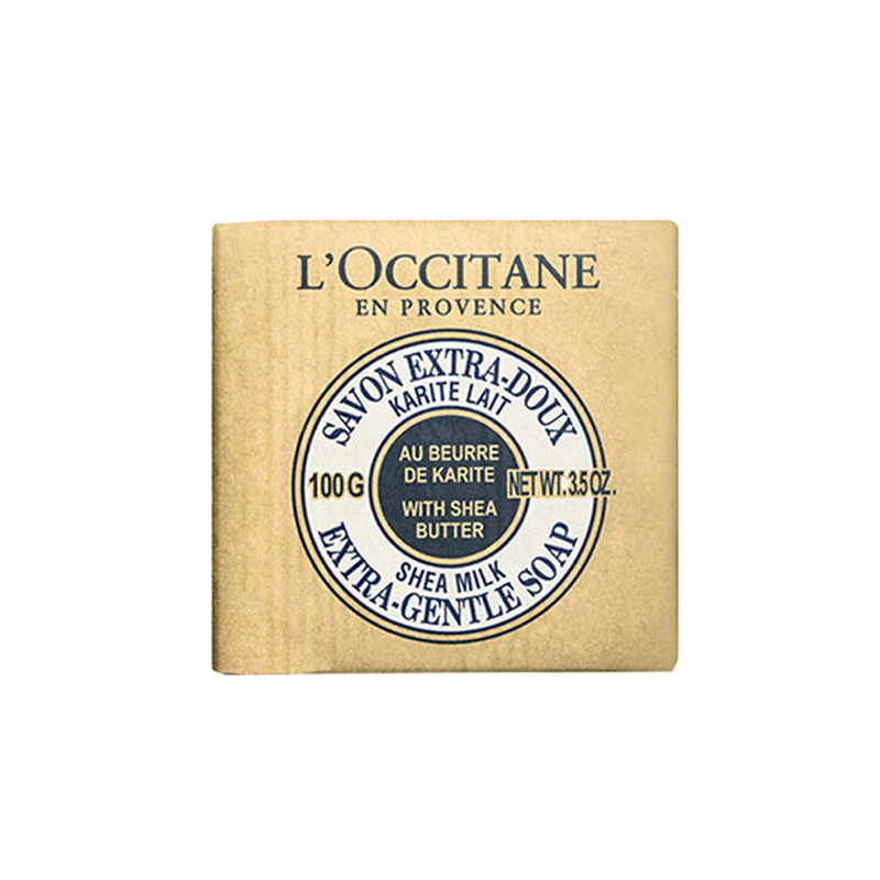 欧舒丹 乳木果牛奶味洁肤香皂