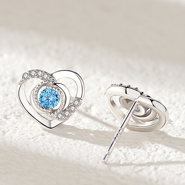 恋晴 18k金耳钉女士轻奢耳饰