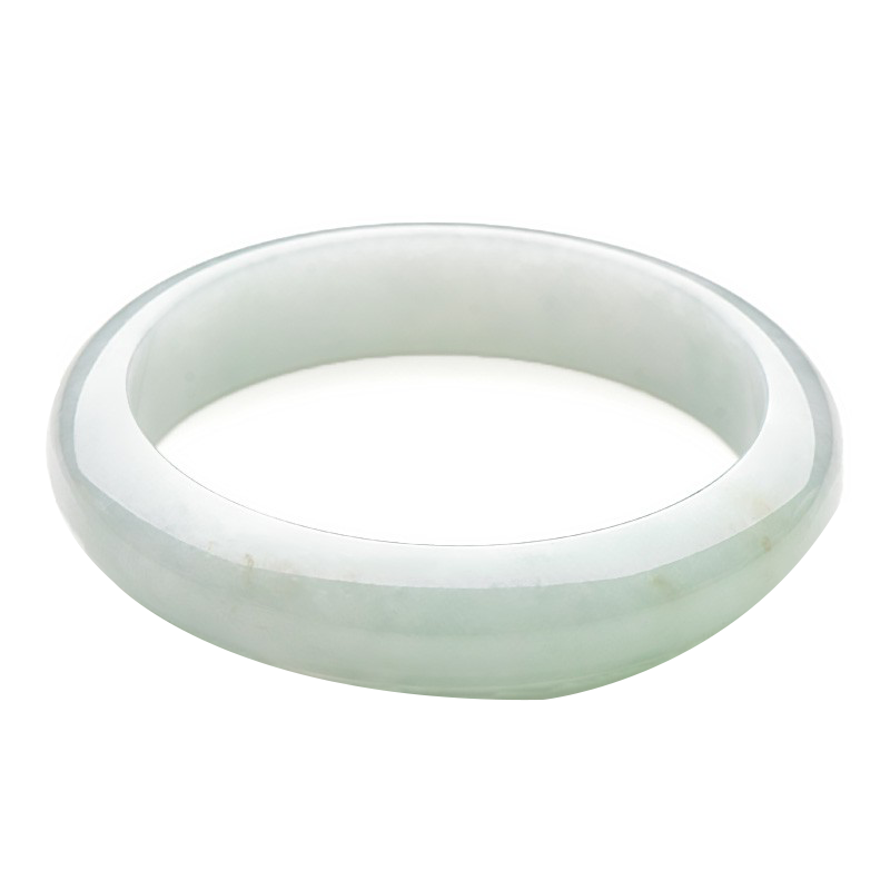 可玉可求 优雅弧度翡翠手镯