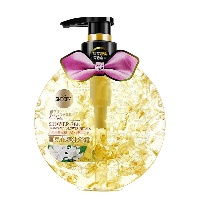 SNOOPY 花瓣沐浴露