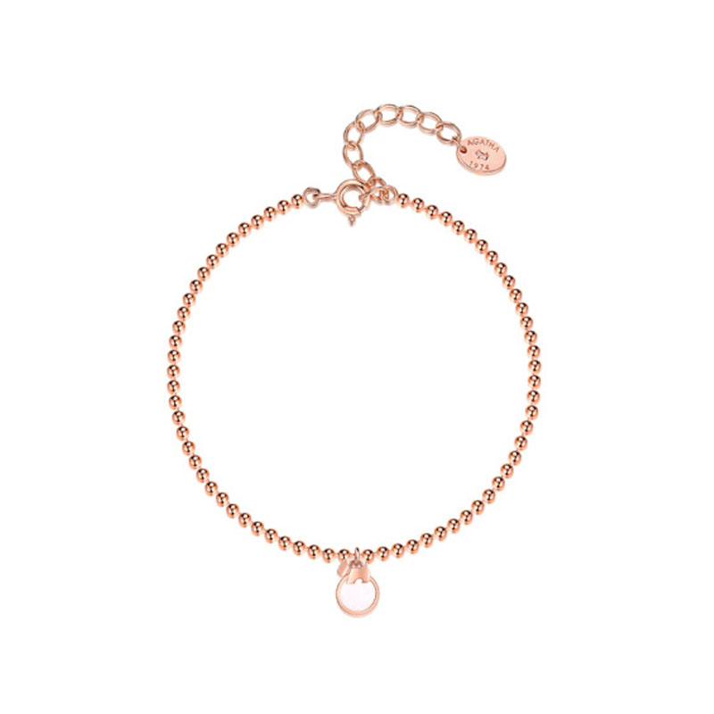 瑷嘉莎 白贝母 手链