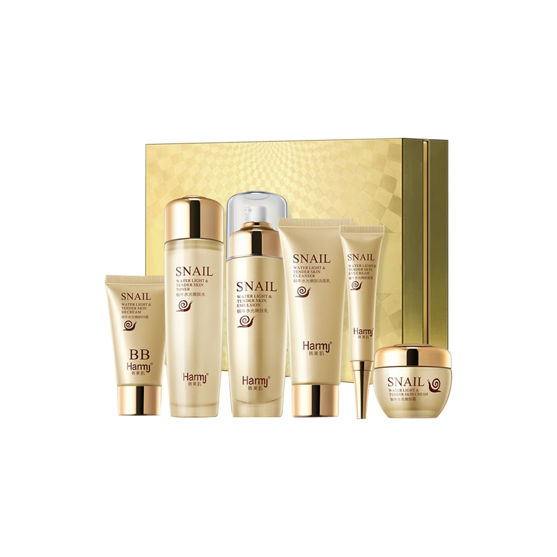 韩美肌蜗牛精华护肤礼盒