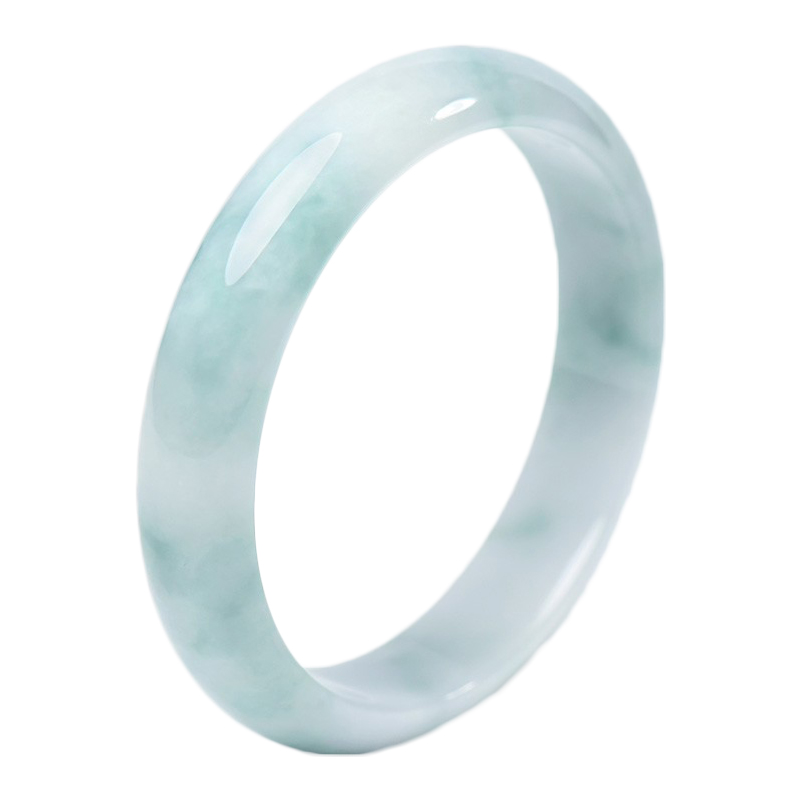 凤禧珠宝 圆润翡翠手镯