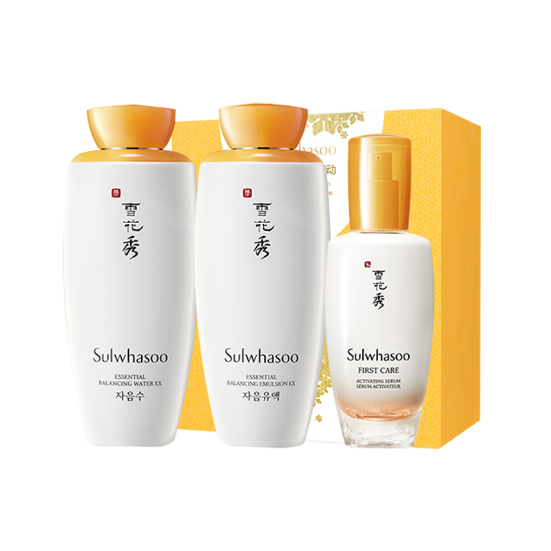 雪花秀 滋盈水乳精华套装