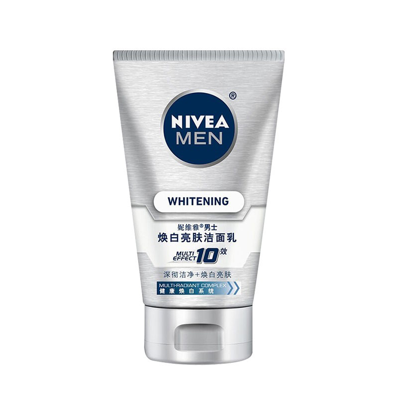 妮维雅 男士焕白亮肤洗面奶