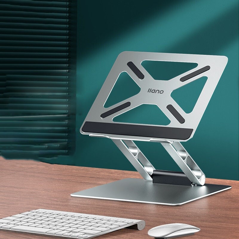 绿巨能无极升降散热器电脑支架