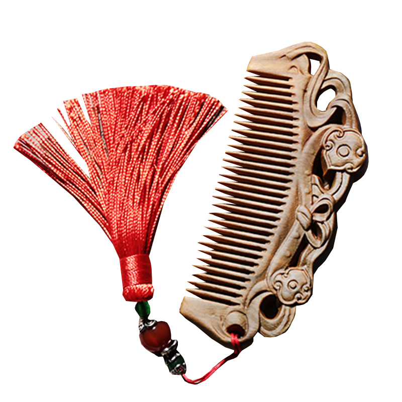 周广胜 防静电 梳子