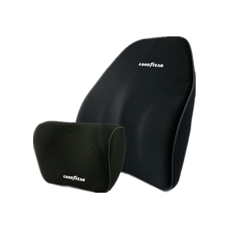 固特异太空记忆棉汽车头枕腰靠